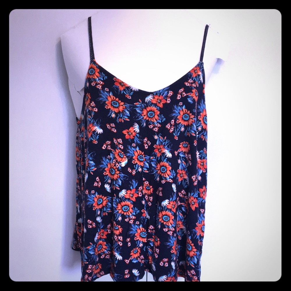 Flowy floral torrid tank top